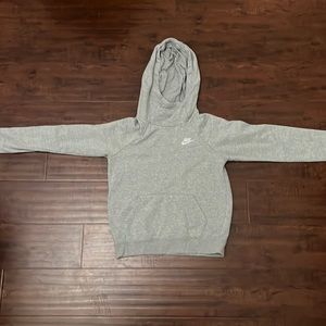Nike Sportswear Essential Women’s Funnel-Neck Fleece Pullover Hoodie size XS